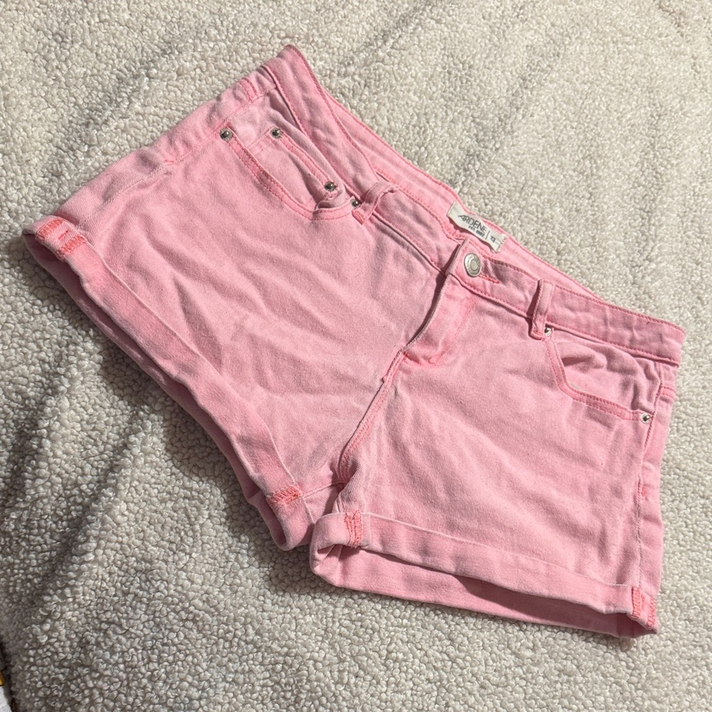 Ardene Light Pink Denim Shorts